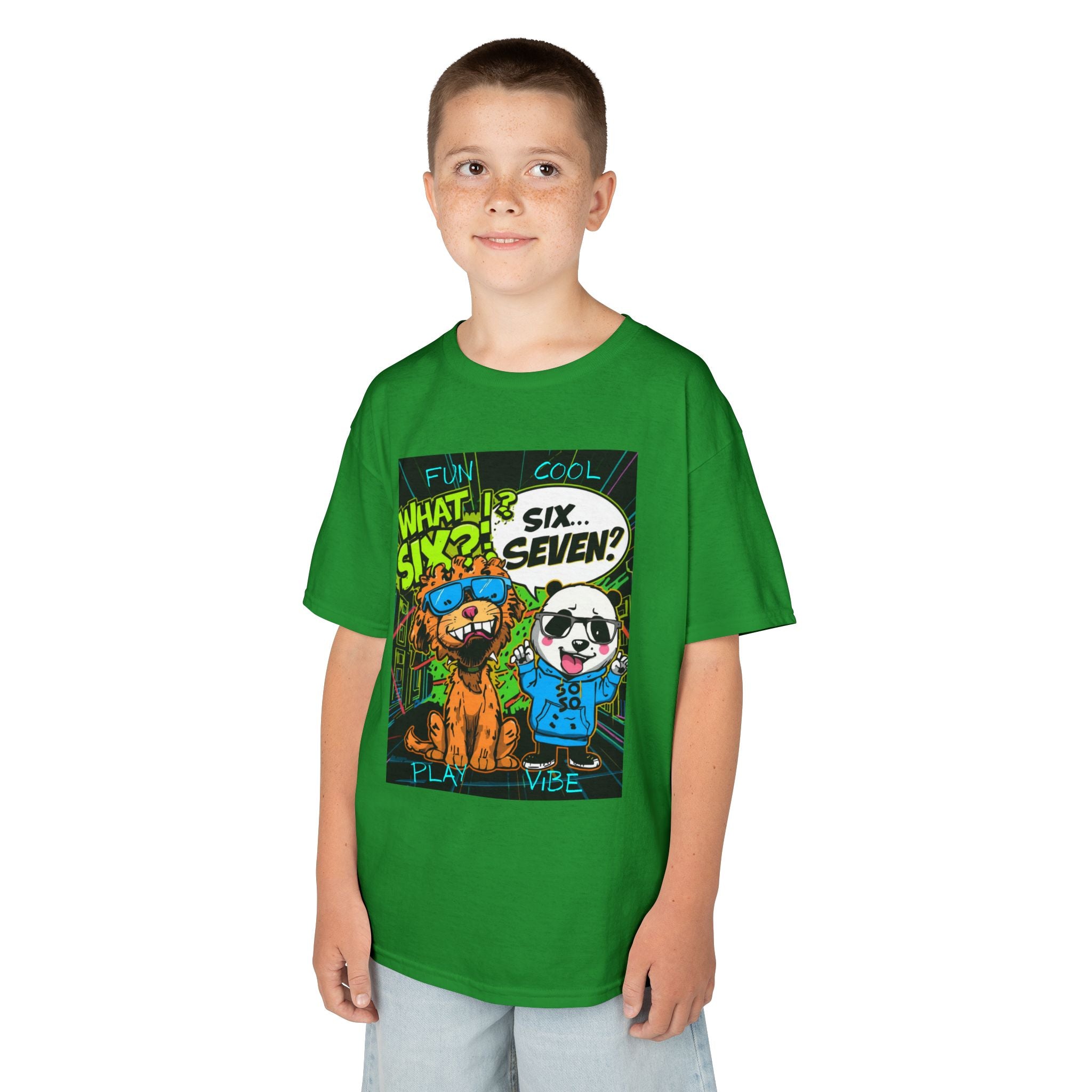 Viral Cute Six Seven Graphic Tee Shirt  - Fun Fashion for Children