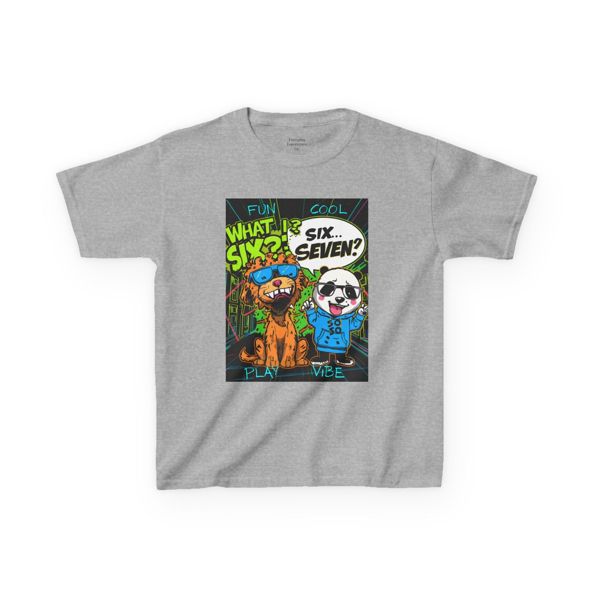 Viral Cute Six Seven Graphic Tee Shirt  - Fun Fashion for Children