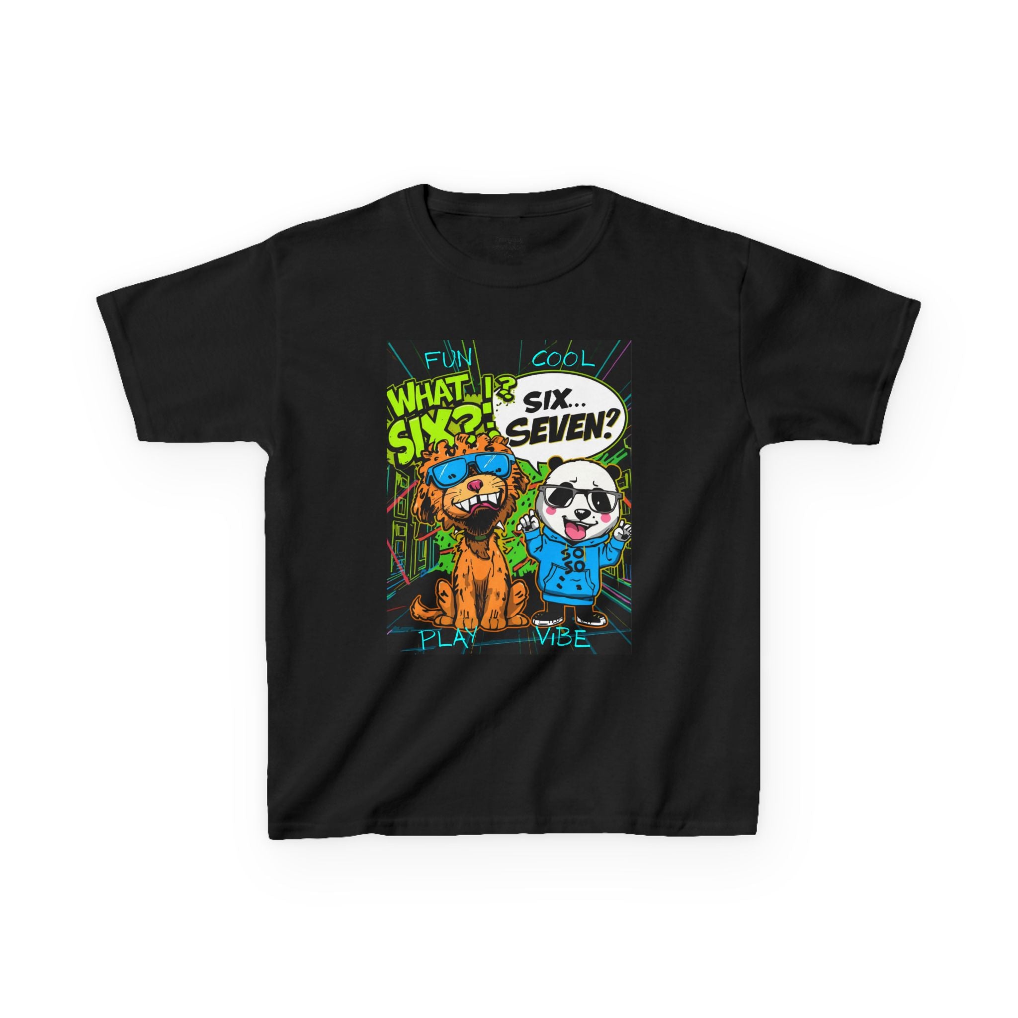 Viral Cute Six Seven Graphic Tee Shirt  - Fun Fashion for Children