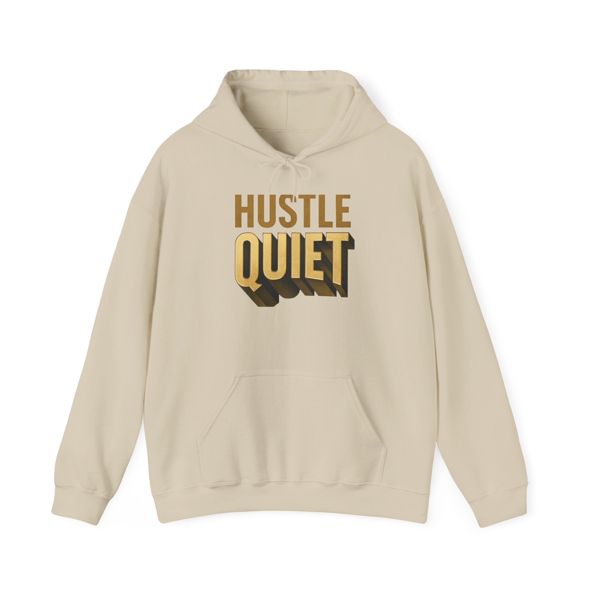 Unisex Heavy Blend Hustle Quiet Echo Loud Hoodie, Motivational Sweatshirt, Cozy Gift for Him or Her, Inspirational Apparel, [...]