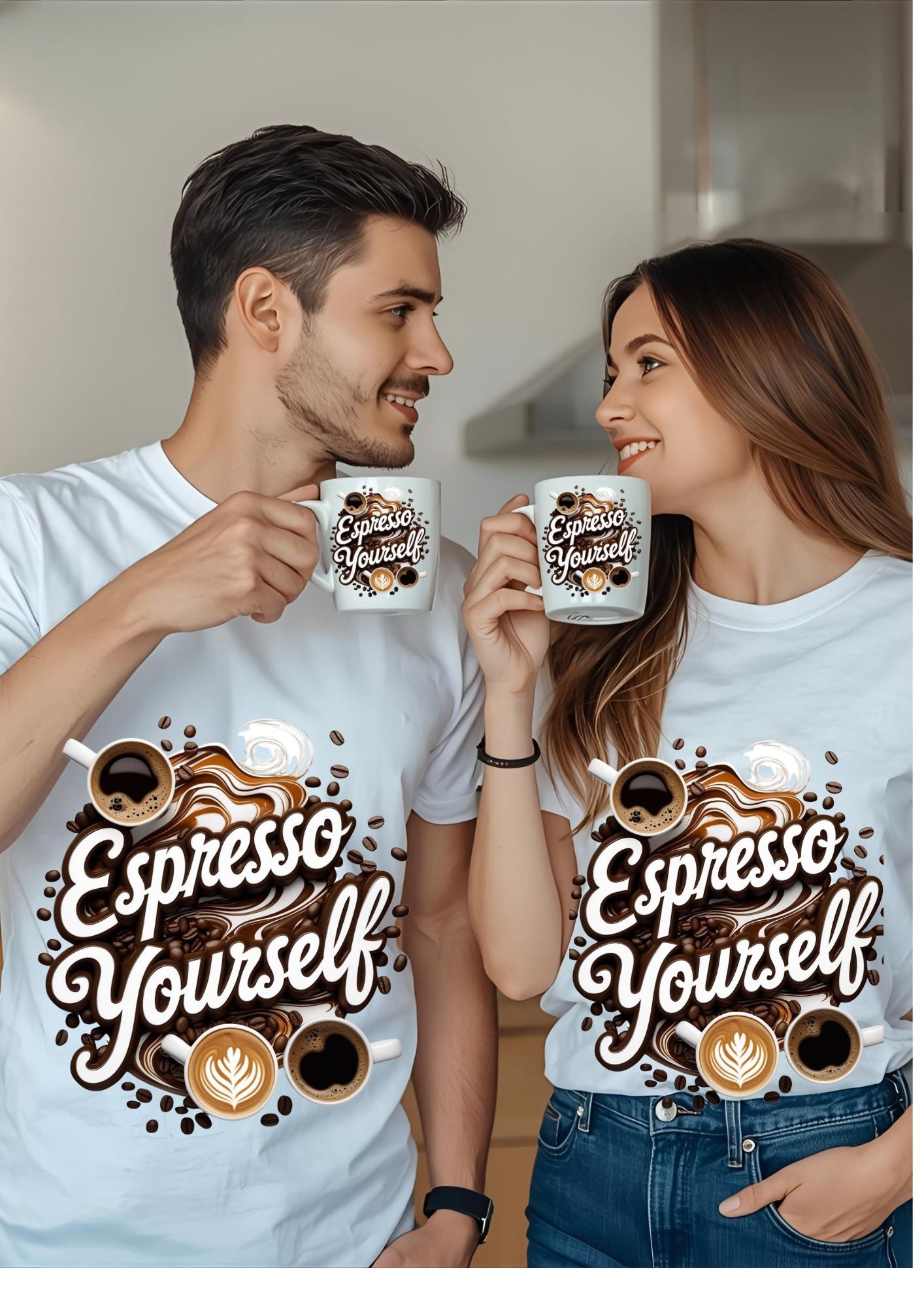 Espresso Yourself Bundle – Tee & Mug for True Coffee Vibes